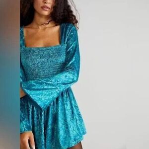 Free People Long Sleeve Romper